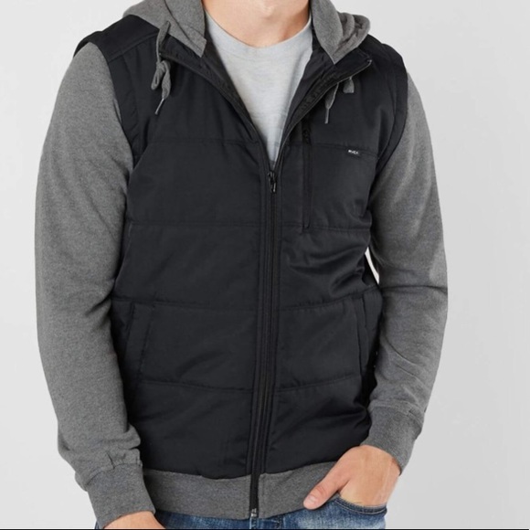 RVCA Other - RVCA blue and grey puffer jacket